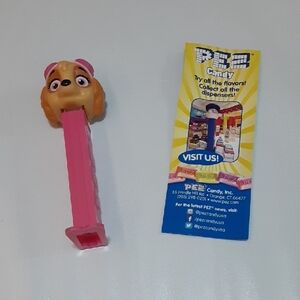 Pez Pink Candy Dispenser